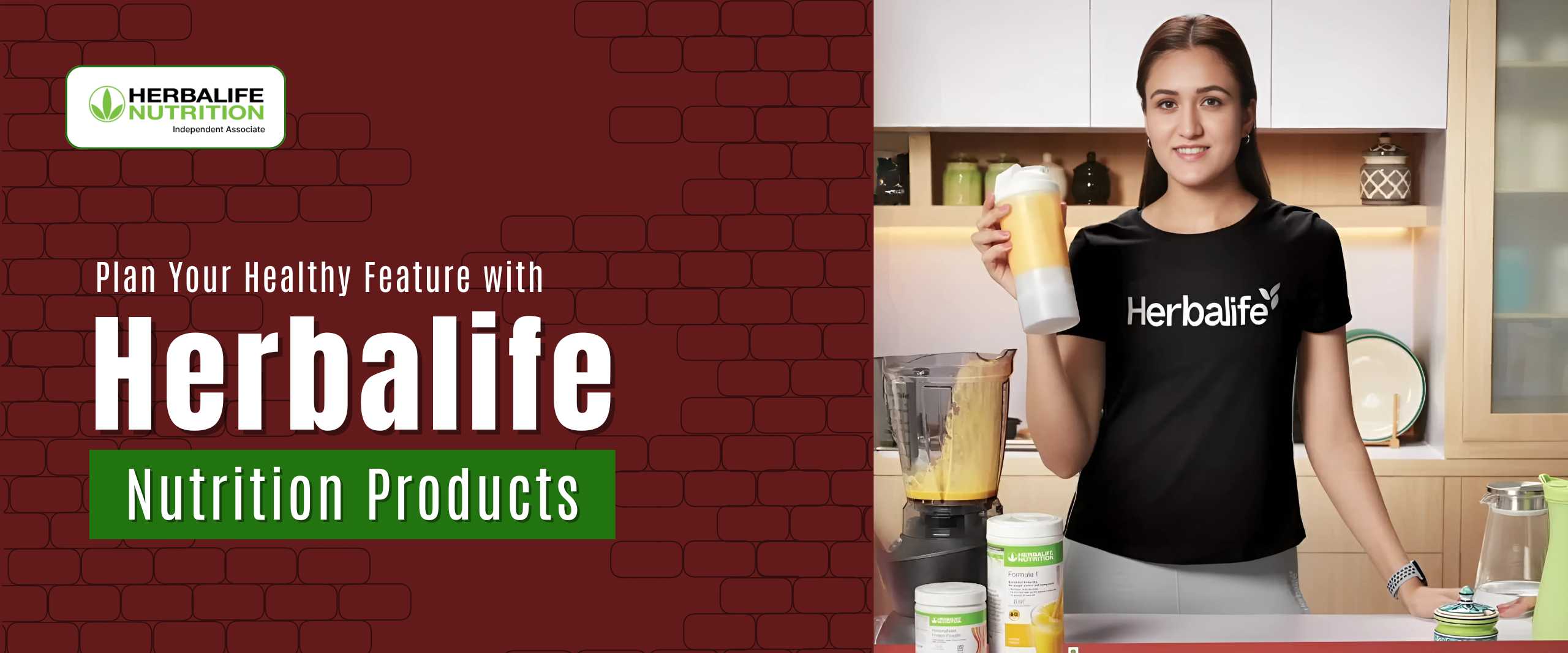 Plan Your Healthy Feature with Herbalife Nutrition